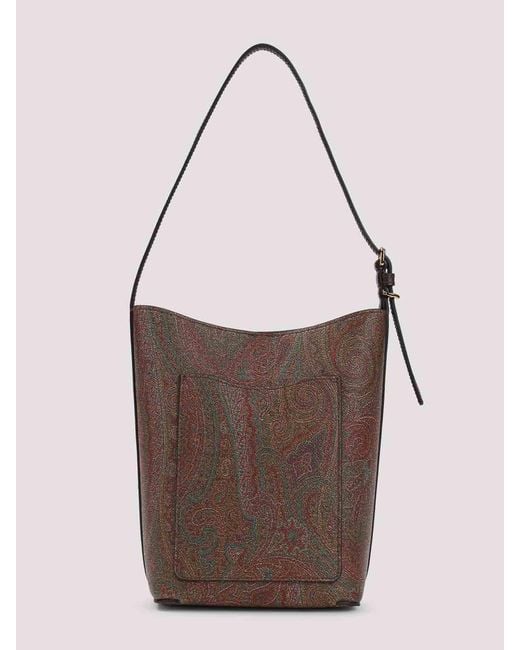 Etro Brown Shoulder Bag