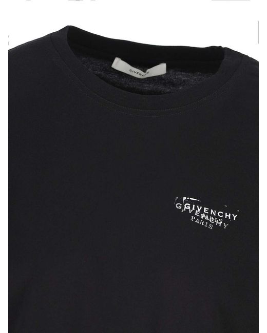 Givenchy Black T-Shirt With Print