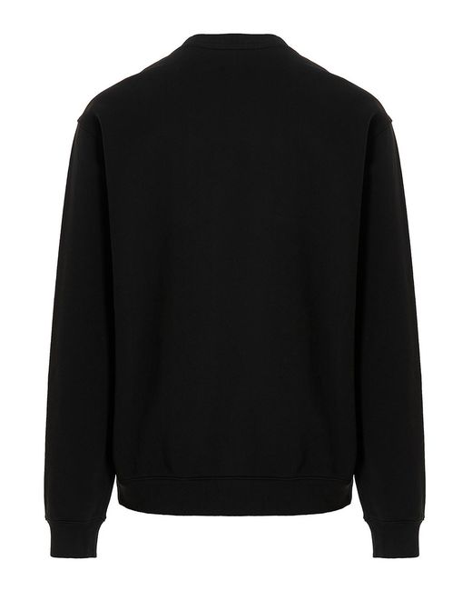 Moschino Black 'college' Sweatshirt for men