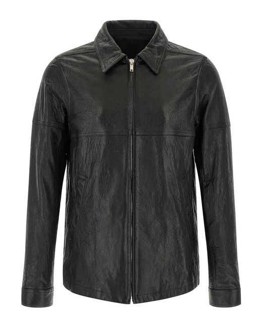 Rick Owens Black Brad Jacket for men