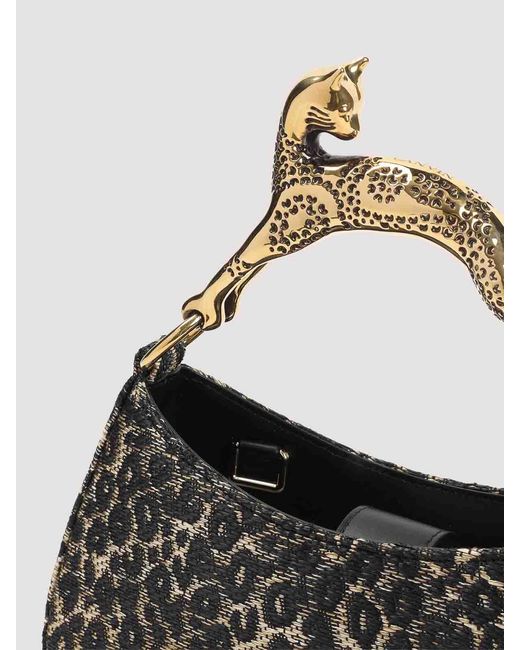 Lanvin Natural Cat Handle Handbag