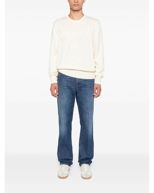 Givenchy Natural Crew-Neck Sweater for men