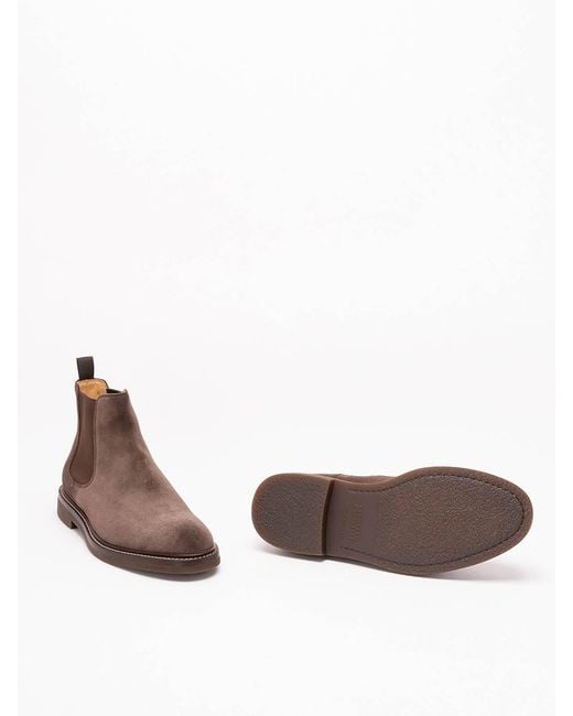 Brunello Cucinelli Brown Boots for men
