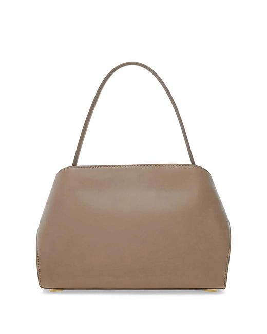 Ferragamo Brown Hug Soft Medium Shoulder Bag
