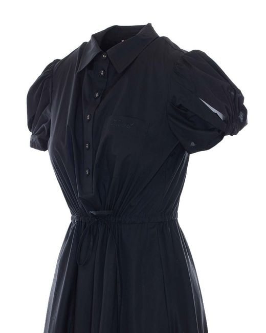 Twinset Blue Chemisier Dress