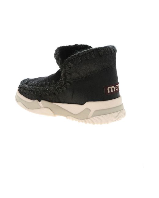 Mou Black Eskimo Trainer Sneakers