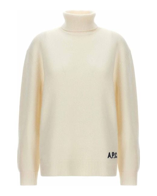 A.P.C. White Walter Sweater