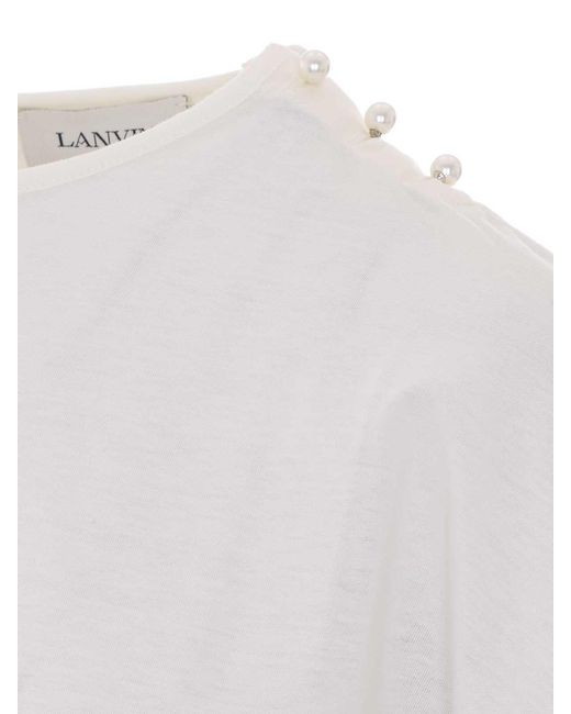 Lanvin White T-Shirt