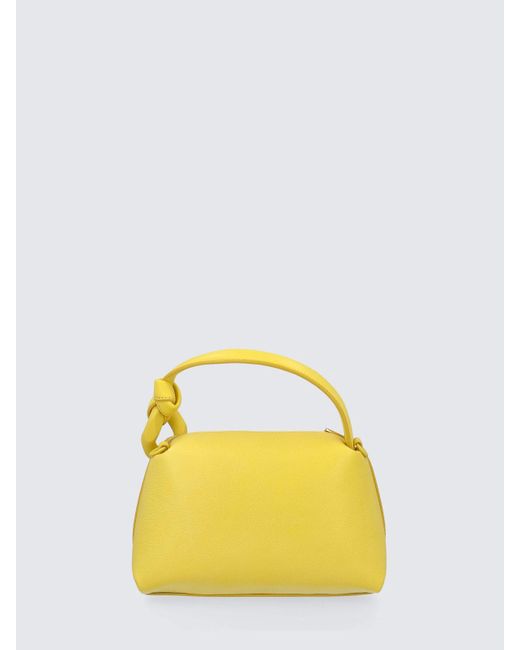 J.W. Anderson Yellow Small Leather Corner Bag