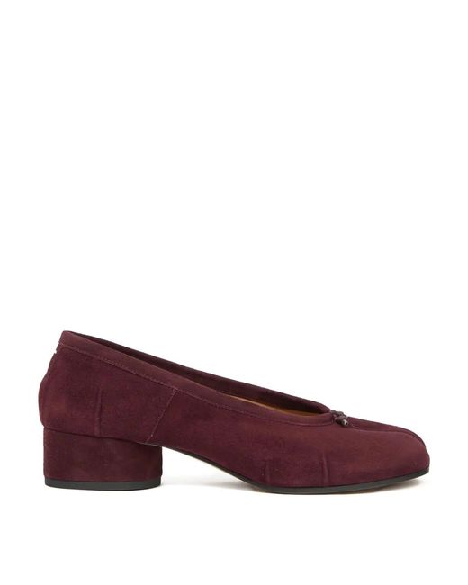 Maison Margiela Purple Tabi Ballerina New H30