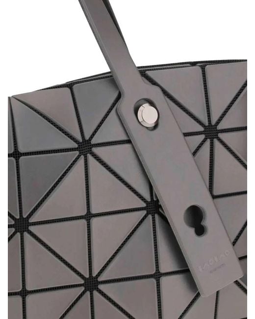 Issey Miyake Gray Rock Matte Small Tote Bag