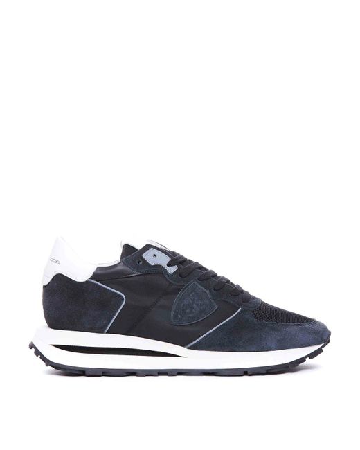 Philippe Model Blue Tropez Haute Sneakers for men