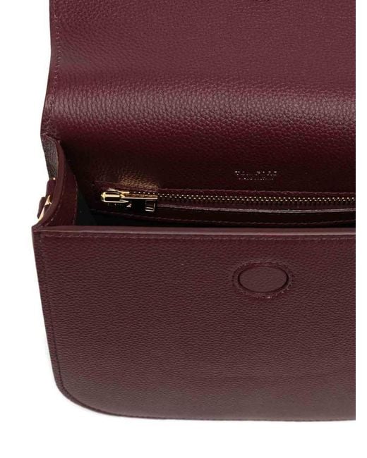 Tom Ford Purple Tara Mini Crossbody Bag