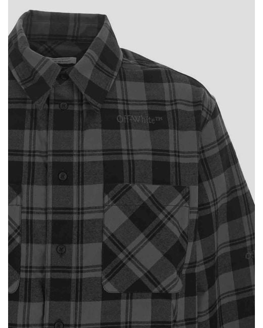 Off-White c/o Virgil Abloh Black Shirts for men