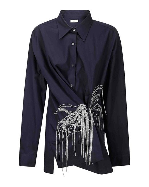 Dries Van Noten Blue Shirts