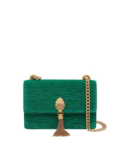 Kurt Geiger Green Small Shoreditch Crossbody Bag