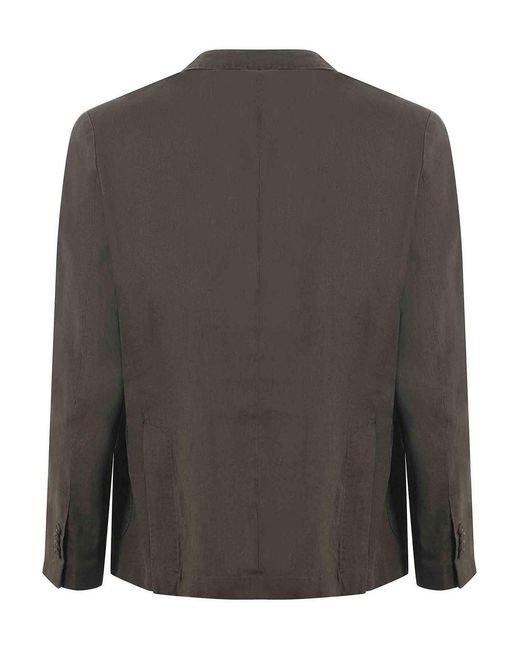 Manuel Ritz Brown Linen Jacket for men