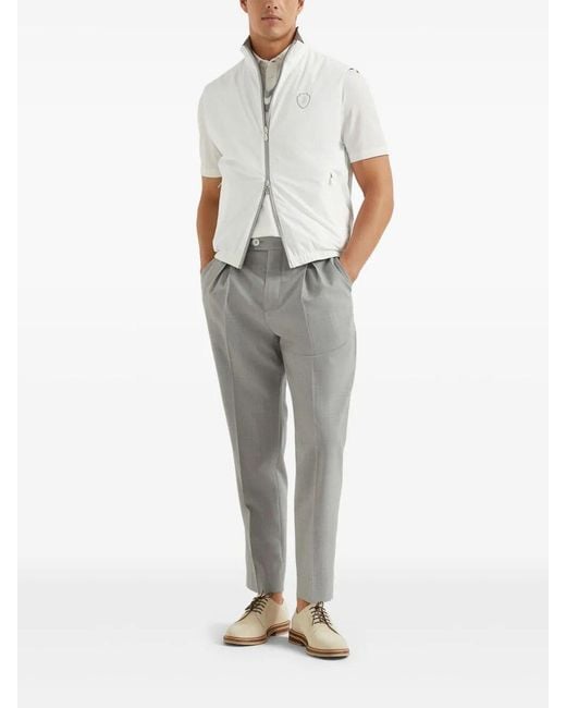 Brunello Cucinelli White Knitwear for men
