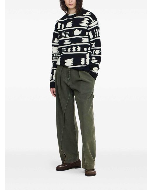 J.W. Anderson Black Chronocolly Shirt