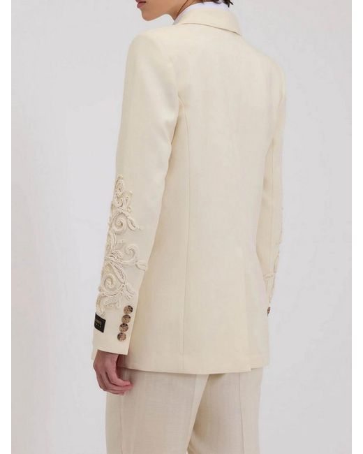 Ermanno Scervino Natural Blazer