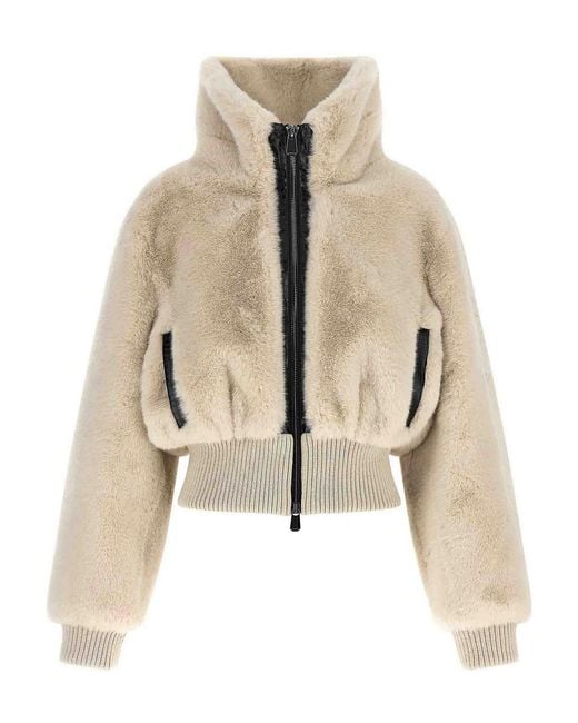 Pinko Natural Cropped Jacket