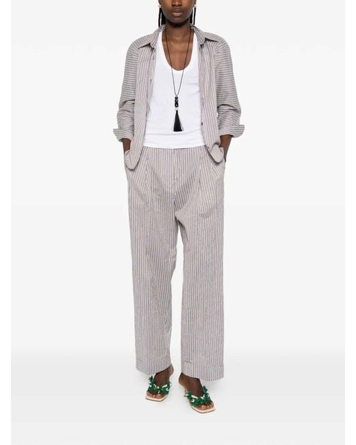 Dries Van Noten Gray Clavinia