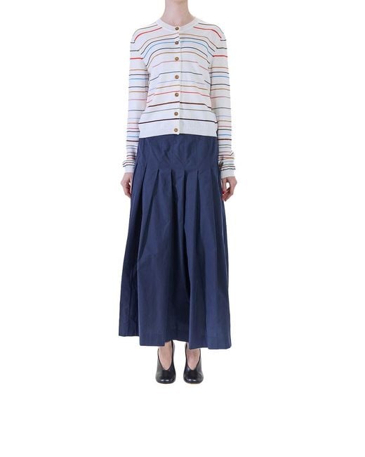 Paul Smith White Cardigan Riga Estiva Ps