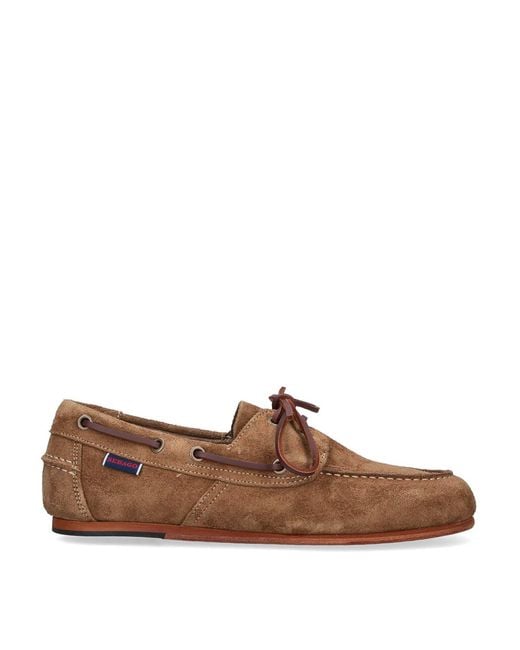 Sebago Brown Owen Moccasins for men