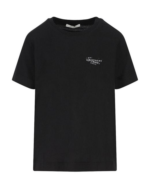 Givenchy Black T-Shirt With Print
