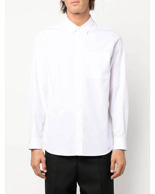 Jil Sander White Tuesday Shirt for men