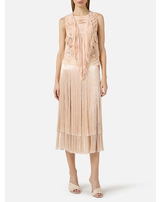 Elisabetta Franchi Natural Skirt
