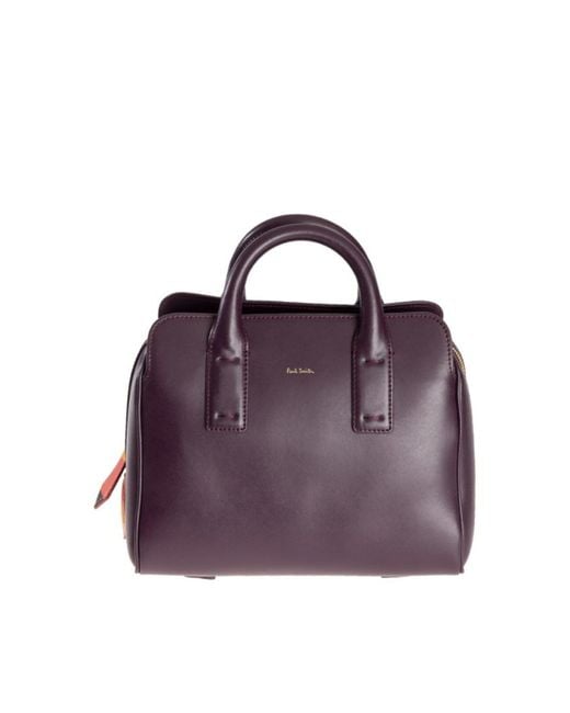 Paul Smith Purple Mini Bowl Bag