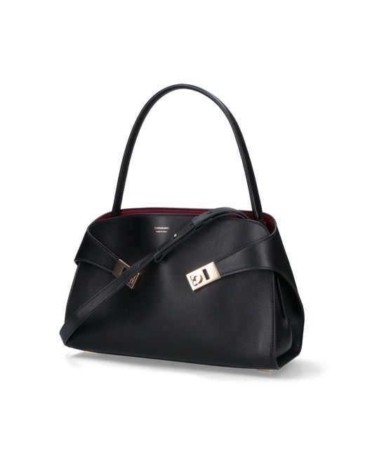 Ferragamo Black Medium Bag