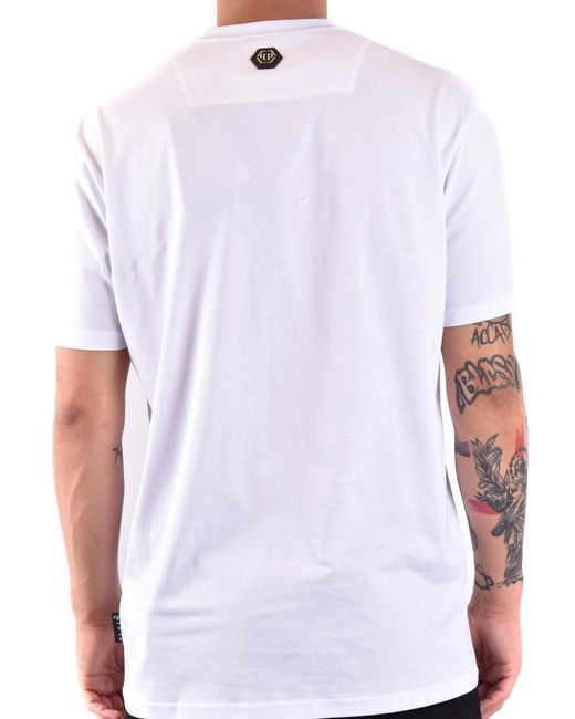 Philipp Plein White T-Shirt for men