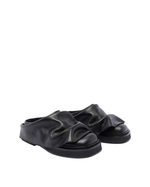 The Attico Black Mini Robin Sabot