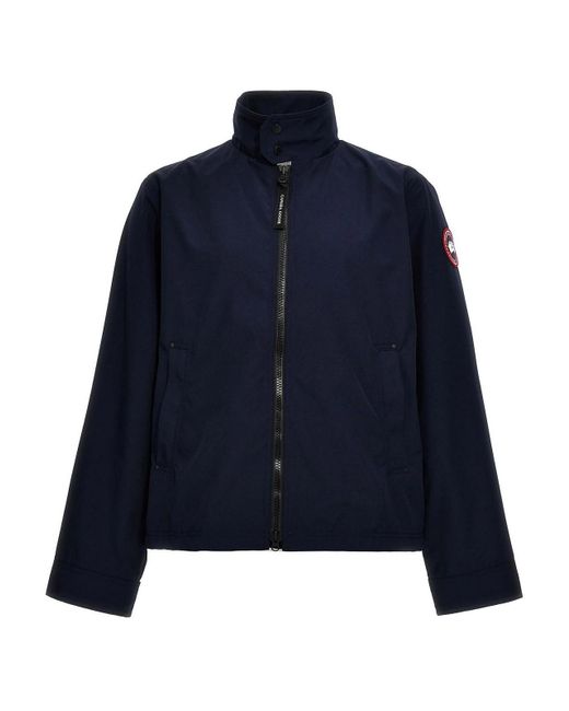Canada Goose Blue Burnaby Chore Jacket for men