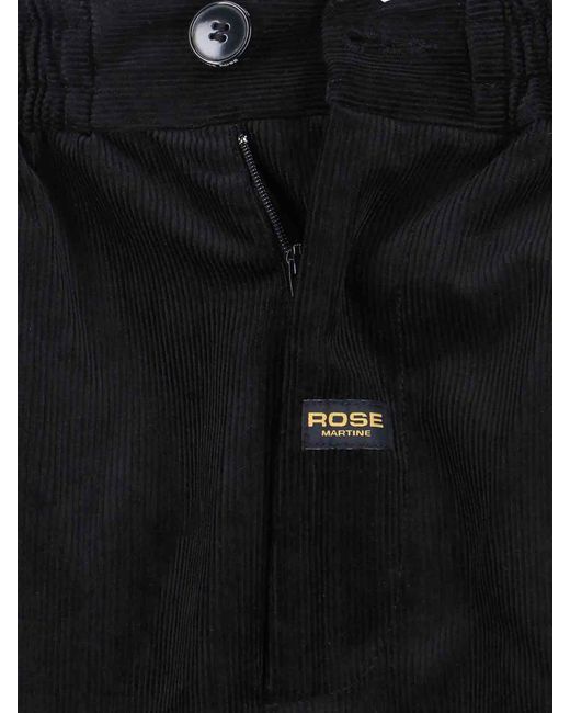 Martine Rose Blue Trousers Cotton for men