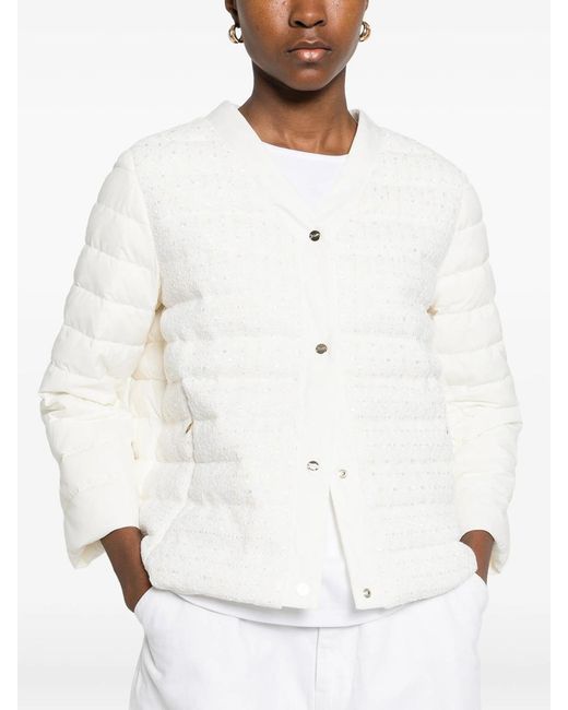 Outerwears Bianco-Donna di Herno in White
