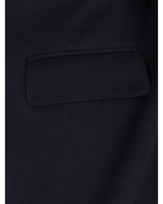 Tagliatore Blue Double -Breasted Coat for men