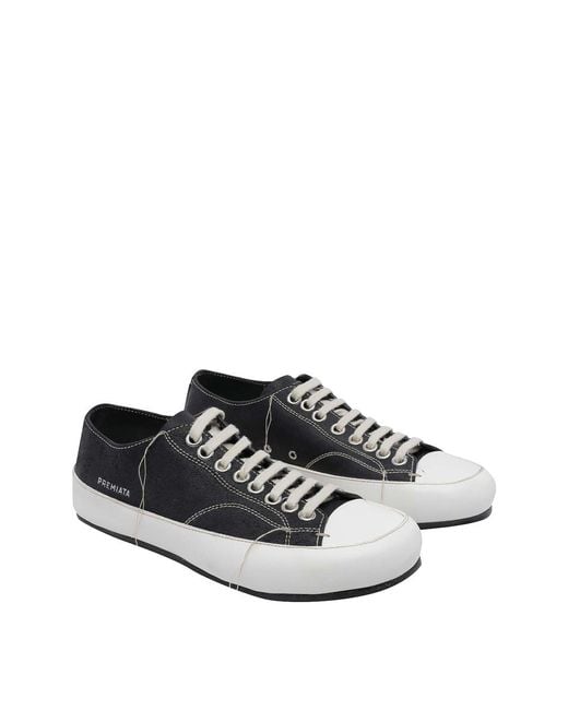Premiata White Mark Sneakers for men
