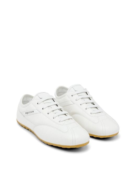 McQueen White Icon Boxing Sneakers