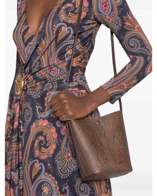 Etro White Arnica Crossbody Bag