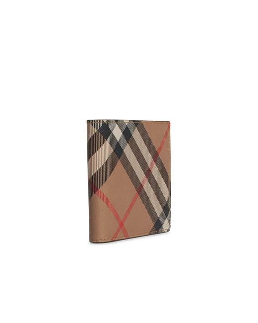 Burberry Brown Polyurethane Cardholder for men
