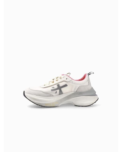 Premiata White Sneakers Bianco