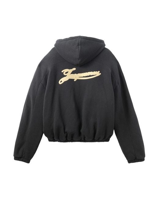 Jacquemus Black Le Hoodie Torneo for men