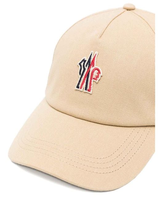 Cappello di Moncler in Natural da Uomo