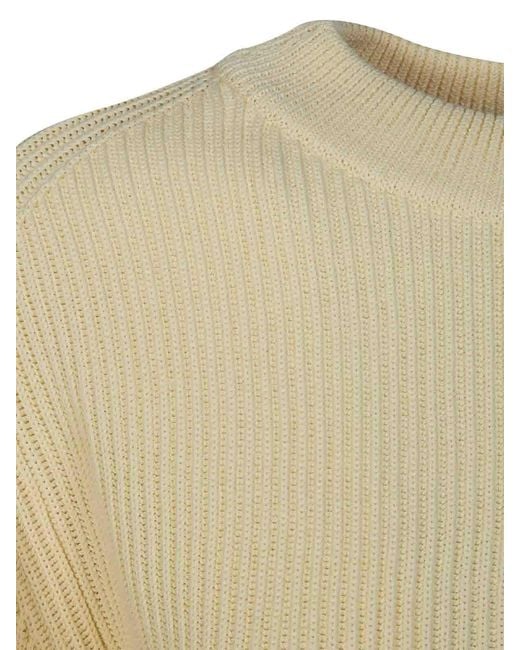 Victoria Beckham Natural Relaxed Jumper
