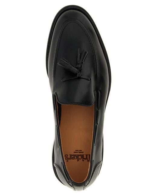 Tricker's Black Elton Loafers for men