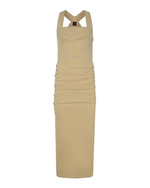 Pinko Natural "Surrender" Dress