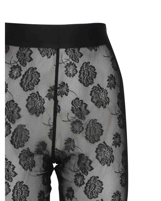 NU Gray Business Lace Leggings